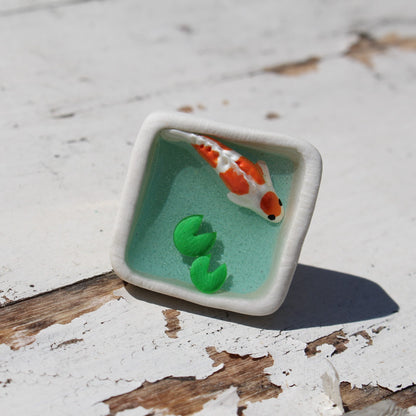 Ring - Koi Teich